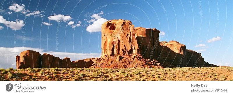 Marlboro Country Sommer Ferien & Urlaub & Reisen Hügel Wolken Pol- Filter USA Wüste Monument Valley Freiheit blau Berge u. Gebirge Felsen Himmel Blauer Himmel