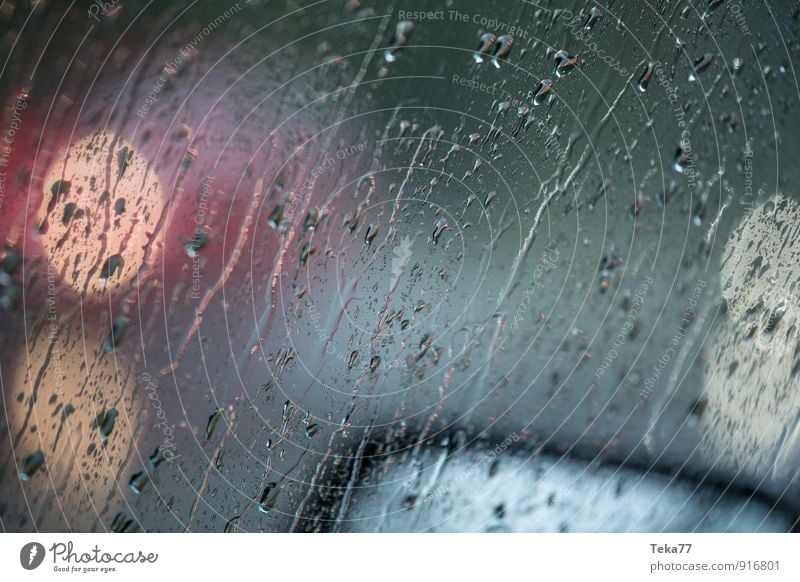 Regentag am Steuer Ferien & Urlaub & Reisen Umwelt Natur Klima schlechtes Wetter Unwetter Sturm Verkehr Verkehrsmittel Verkehrswege Personenverkehr