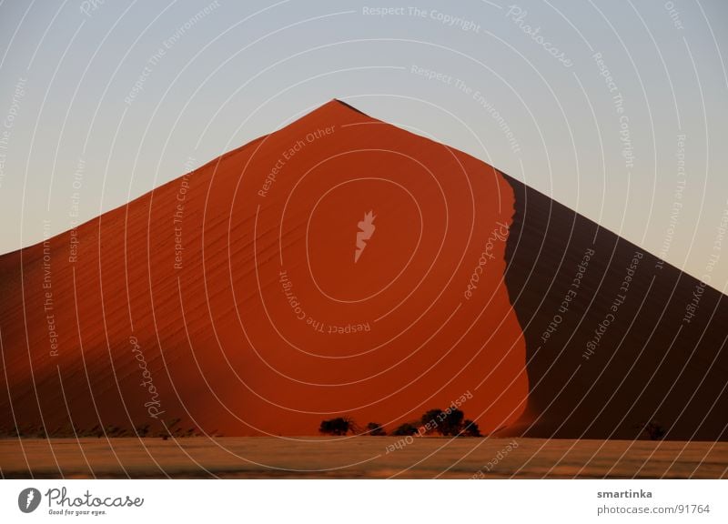 Staub zu Staub Sandkorn harmonisch Koloss trocken heiß Namibia Sossusvlei Wüste Sandgigant Respekt Stranddüne dünn