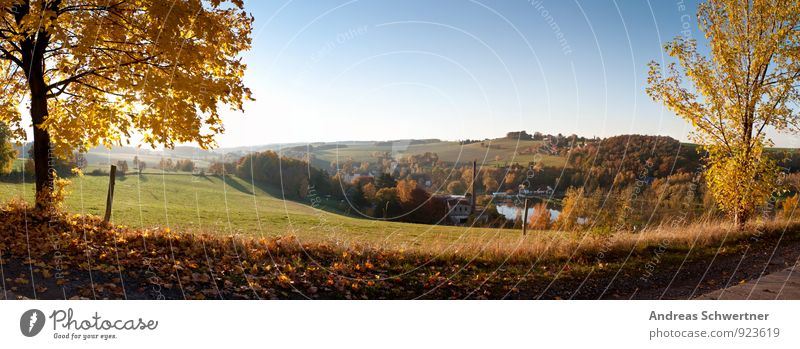 Herbststimmung Gesundheit Fitness Leben Sinnesorgane Ferien & Urlaub & Reisen Tourismus Ausflug Ferne Freiheit Fahrradtour Sonne Berge u. Gebirge wandern Umwelt