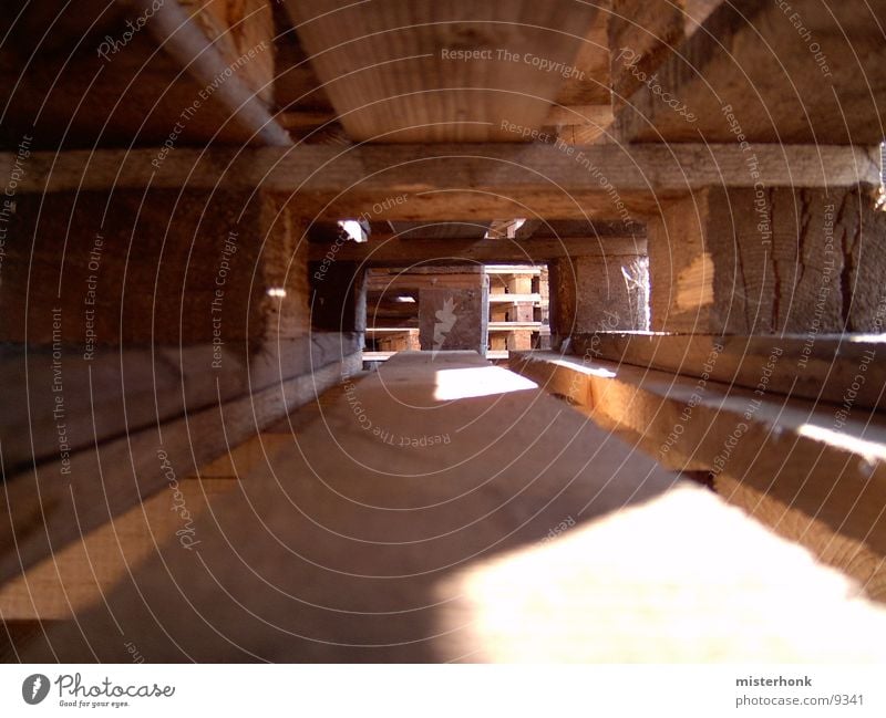 sonnenbretter Paletten Holz Gewerbe Dinge Industriefotografie Sonne Lager