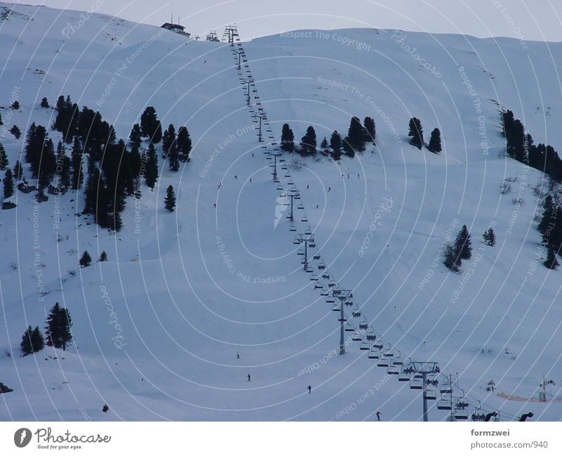 Berge&Snowboarden Baum Fahrstuhl Snwobaord Skifahren Berge u. Gebirge