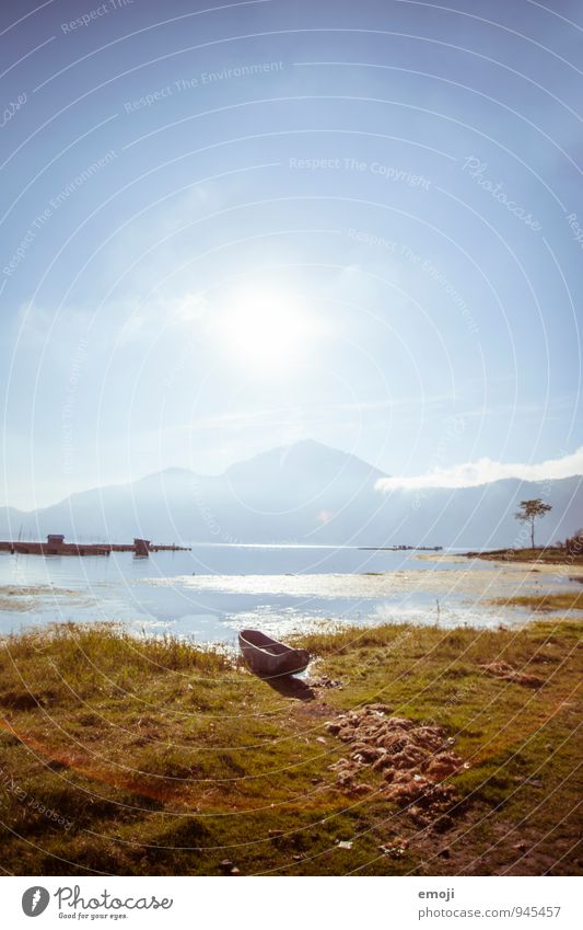 Lake Batur Umwelt Natur Landschaft Sommer Schönes Wetter See schön blau Kartersee Batur Tourismus Urlaubsfoto Urlaubsort Urlaubsstimmung Farbfoto Außenaufnahme