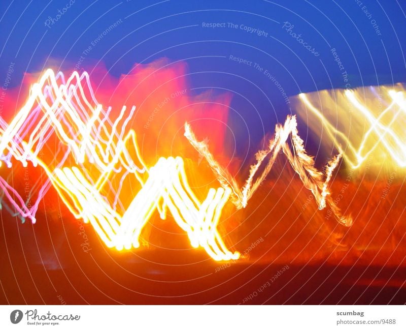 www Nacht Langzeitbelichtung Brand Netz