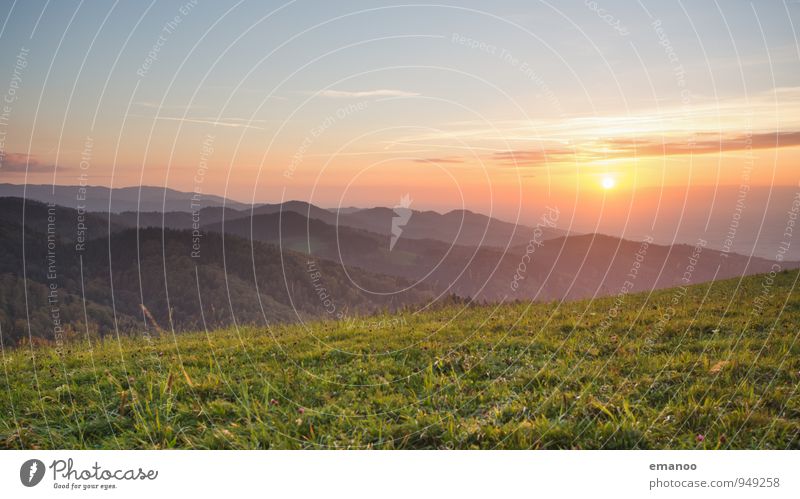 Schwarzwald Ferien & Urlaub & Reisen Tourismus Abenteuer Ferne Freiheit Sommer Sonne Berge u. Gebirge wandern Umwelt Natur Landschaft Pflanze Himmel Wolken