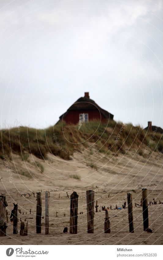 Hinter den sieben Bergen Schwimmen & Baden Ferien & Urlaub & Reisen Tourismus Meer Insel Haus Natur Sand Himmel Herbst schlechtes Wetter Gras Küste Strand Bucht