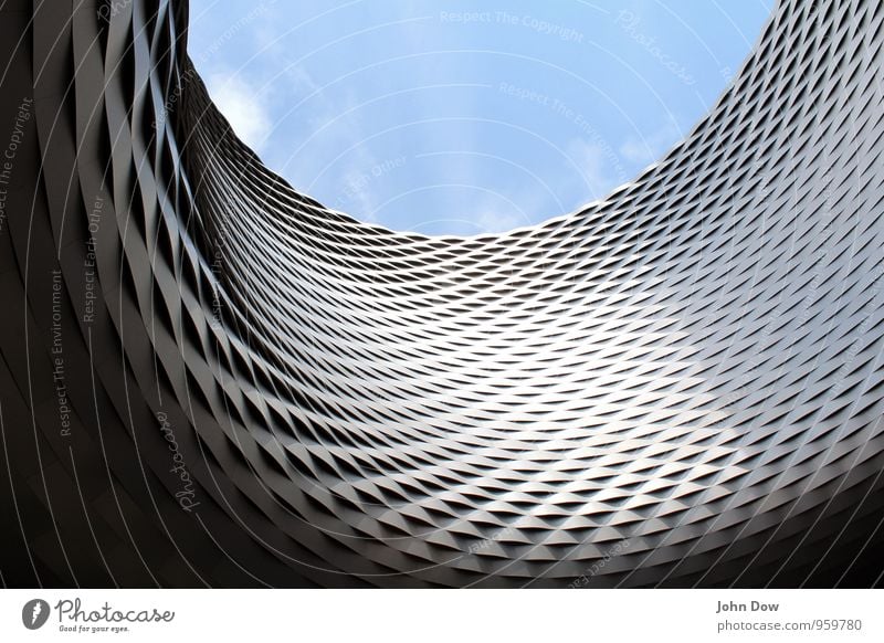 curve Himmel Architektur rund Zufriedenheit innovativ Dynamik Erfolg Drehung Futurismus aufwärts geflochten modern Bewegung Coolness ästhetisch Design High-Tech