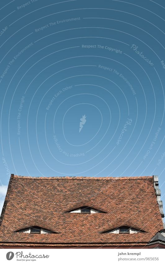 Weitblick Görlitz Deutschland Stadt Altstadt Haus Platz Bauwerk Gebäude Architektur Fenster Dach alt historisch Wachsamkeit Wahrheit Weisheit bizarr Überwachung