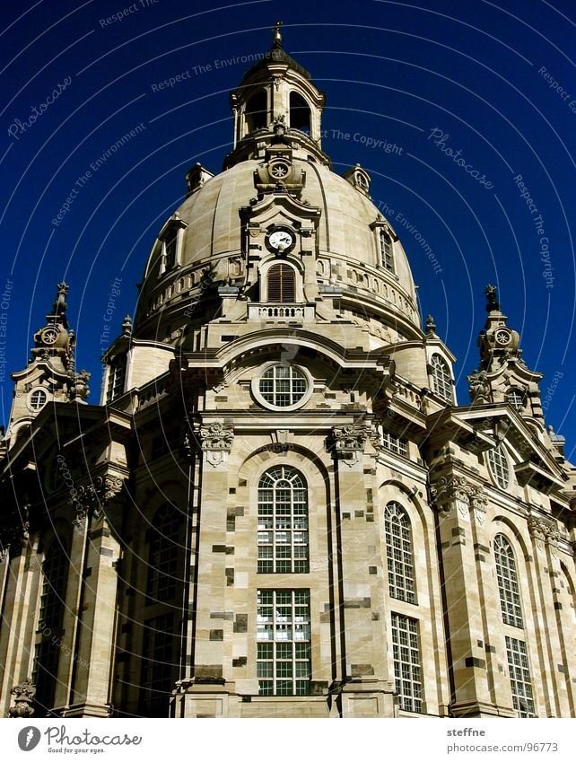 Fraungersche Dresden Sachsen Erneuerung Restauration Wahrzeichen Protestantismus Religion & Glaube Gebäude Bauwerk Gotteshäuser Frauenkirche Deutschland Himmel