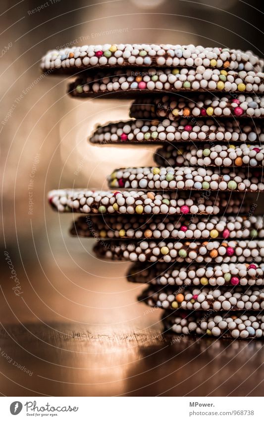 der klassiker Lebensmittel Ernährung gut schön Süßwaren Weihnachten & Advent Streusel mehrfarbig lecker Gedeckte Farben Innenaufnahme Nahaufnahme Menschenleer