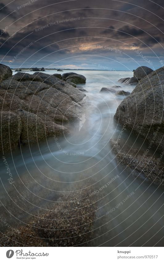 Bretagne Umwelt Natur Landschaft Urelemente Feuer Wasser Himmel Wolken Horizont Sonne Sonnenaufgang Sonnenuntergang Sonnenlicht Herbst Winter Klima Klimawandel