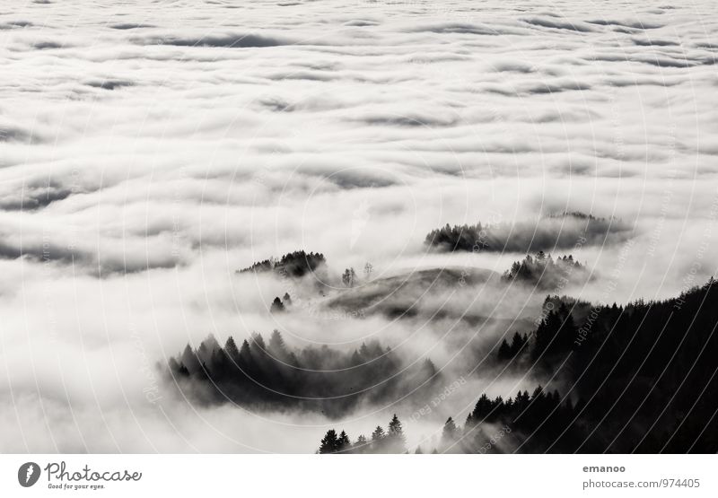 mehr Nebel Ferien & Urlaub & Reisen Ferne Freiheit Berge u. Gebirge wandern Umwelt Natur Landschaft Luft Himmel Wolken Herbst Klima Wetter Schönes Wetter