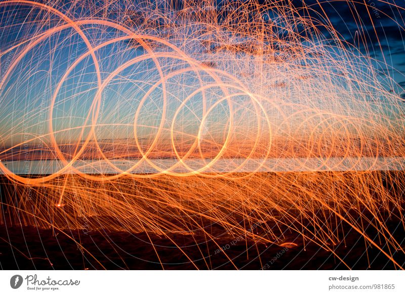 Und ich so voll am durchdrehn und so Silvester u. Neujahr Natur Landschaft Urelemente Sand Feuer Luft Wasser Himmel Sonnenaufgang Sonnenuntergang Sommer