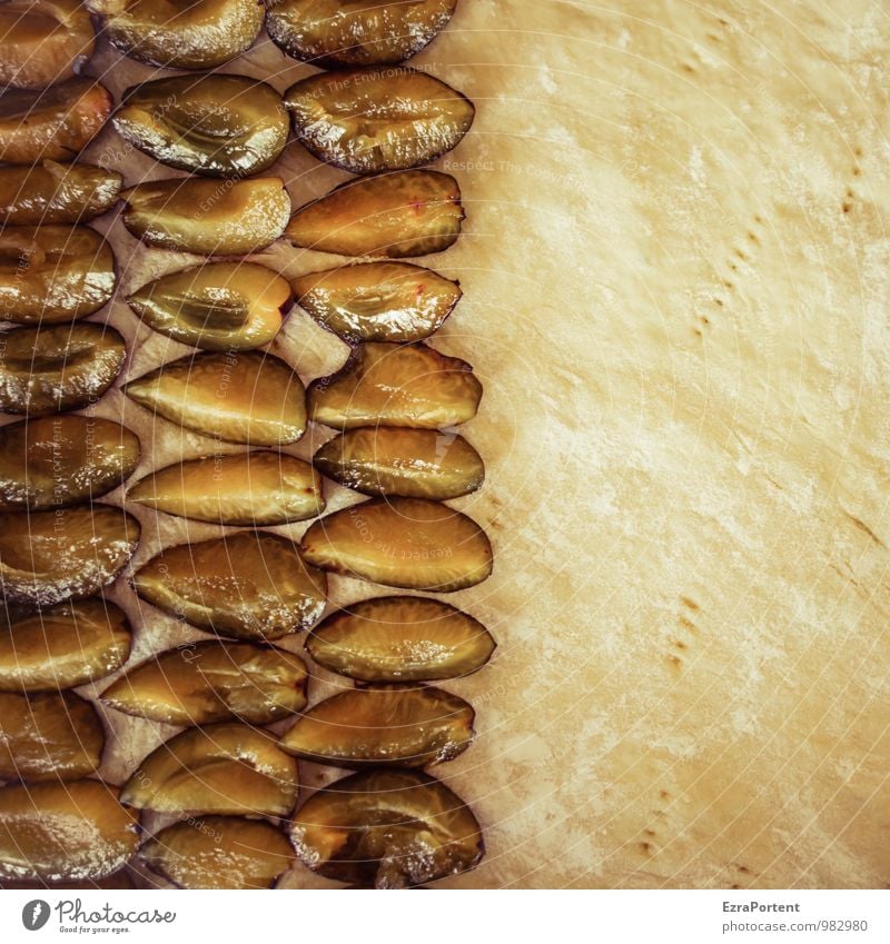 Muscheln am Strand Lebensmittel Teigwaren Backwaren Kuchen Pflaume Mehl Ernährung Bioprodukte Vegetarische Ernährung lecker Hefe Duft selbstgemacht Trennung