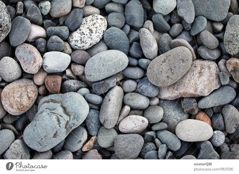 idyllic stones. Kunst ästhetisch Zufriedenheit Natur Stein Steinerner Wald Kieselsteine Strand Steinstrand steinig Wege & Pfade Hintergrundbild neutral ruhig