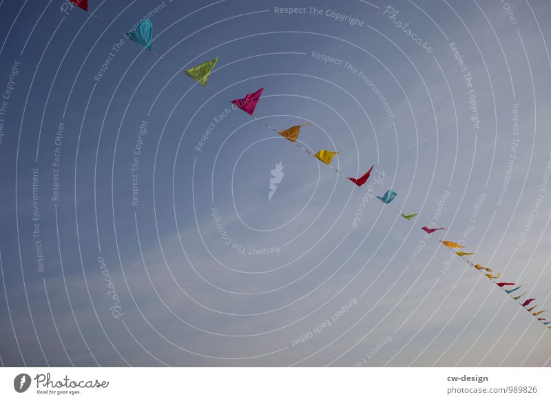Bunte Wimpel Lifestyle Stil Freude Freizeit & Hobby Häusliches Leben Wohnung Garten Party Veranstaltung Feste & Feiern Muttertag Karneval Erntedankfest
