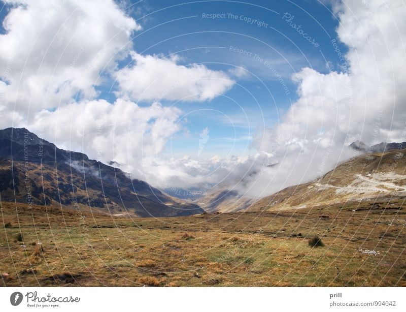 Huancayo Berge u. Gebirge Natur Pflanze Wasser Gras Hügel Schlucht See Stein natürlich Ferien & Urlaub & Reisen Tourismus Umwelt Ferne huancayo Anden Peru