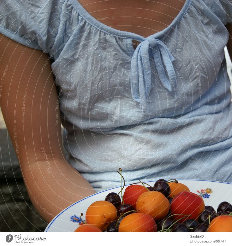 obst Frau Physik Sommer frisch kulinarisch Frucht Wärme Ernährung