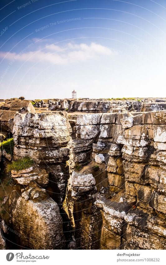 So small and fragile: Lighthouse at Cabo Carvoeiro Vacation & Travel Tourism Trip Adventure Far-off places Freedom Sightseeing Environment Nature Landscape