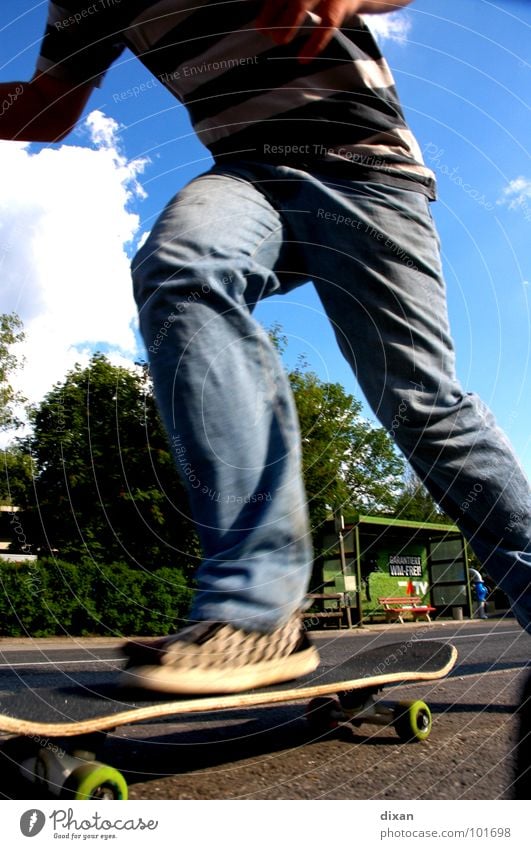 skateboarding Skateboarding Summer Leisure and hobbies Sports Playing Youth (Young adults) fun Joy Dynamics