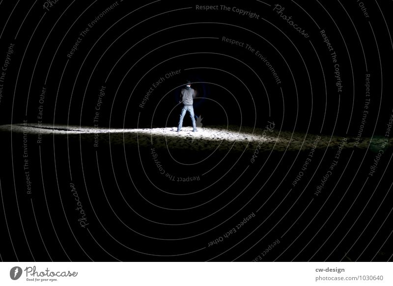 man on the moon Lifestyle Joy Leisure and hobbies Human being Masculine Young man Youth (Young adults) Man Adults 1 18 - 30 years 30 - 45 years Art Environment