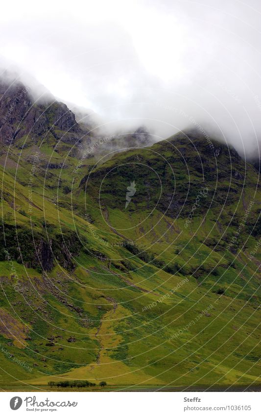 mystic Scotland Fog Scottish countryside Nordic Summer in Scotland Scottish summer Nordic nature Nordic romanticism northern landscape Hilly landscape August