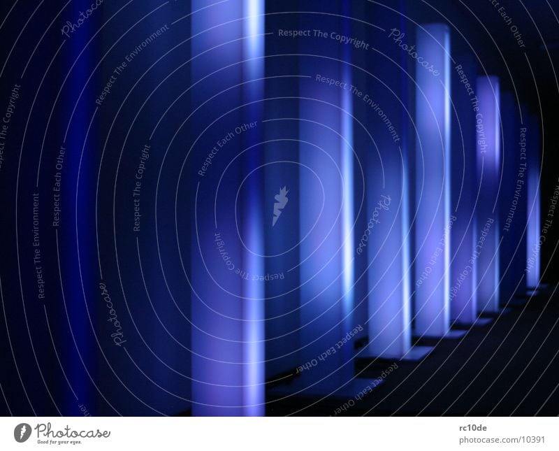 LED Columns from inoage Acrylic DMX Software Control device Glass