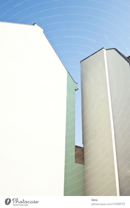 affection House (Residential Structure) Sky Wall (building) Deserted Upward Roof