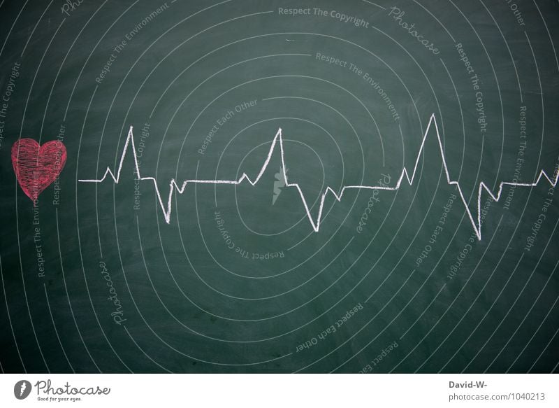 lifeline Healthy Education School Study Classroom Blackboard Doctor Hospital Health care Heart Love Humanity Life Performance Chalk Rhythm Beat Medication