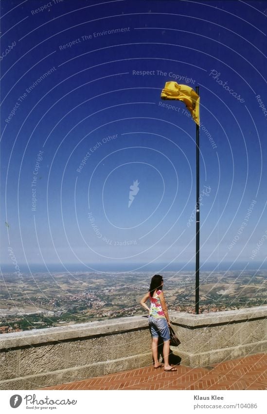 MY MISSED DAY IN VENICE :::::: Clouds T-shirt Summer Far-off places Perspire Physics Hot Might Deities Heavenly Italy Flag Woman Foreign Panorama (View) Rimini