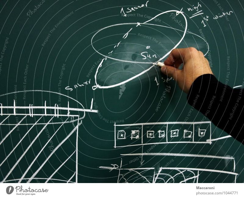 A little research?! School Study Blackboard Schoolchild Student Teacher Academic studies University & College student Professor Lecture hall Laboratory