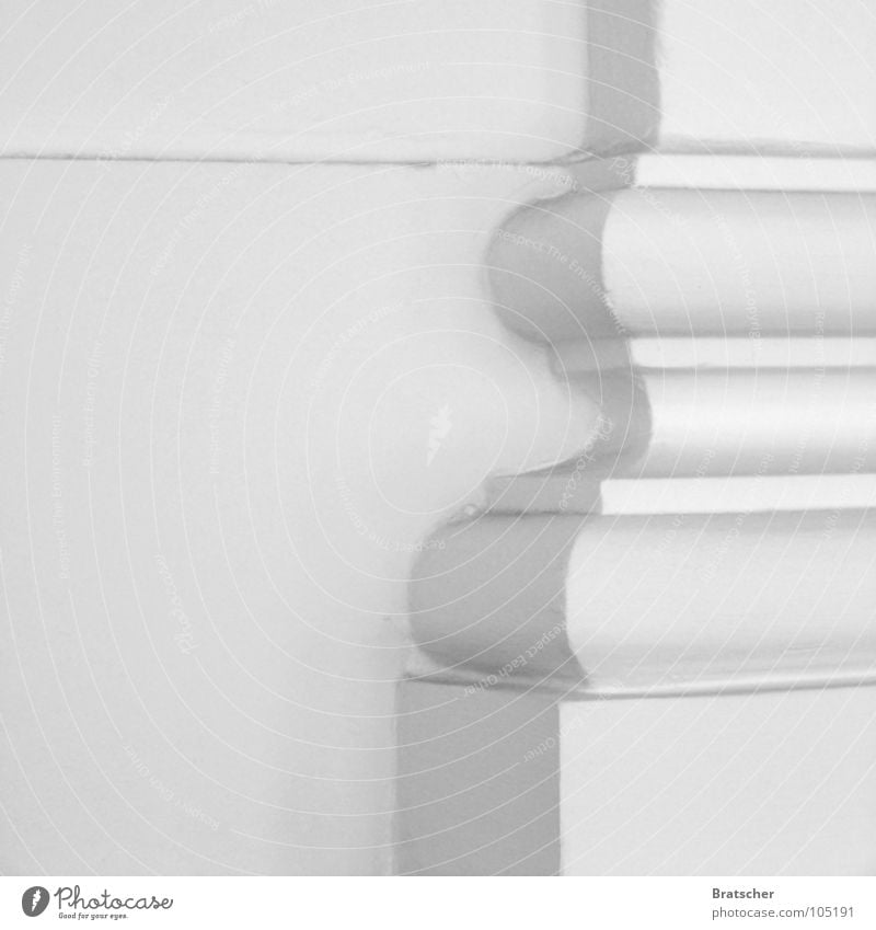 Ornament and Architecture Corner White Gray Simple Beautiful Pharmaceutics Philosophy Heiligendamm Detail Shadow Column nihilism