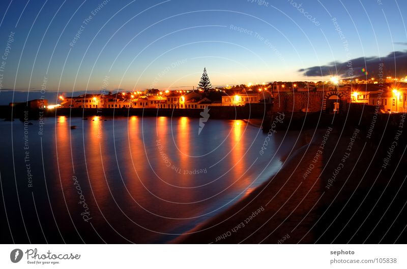 Good Night Horta Bikini Sunset Physics Tree Sunrise Ocean Atlantic Ocean Beach Long exposure Playing Clouds Whale Dolphin Red Volcanic island Vacation & Travel