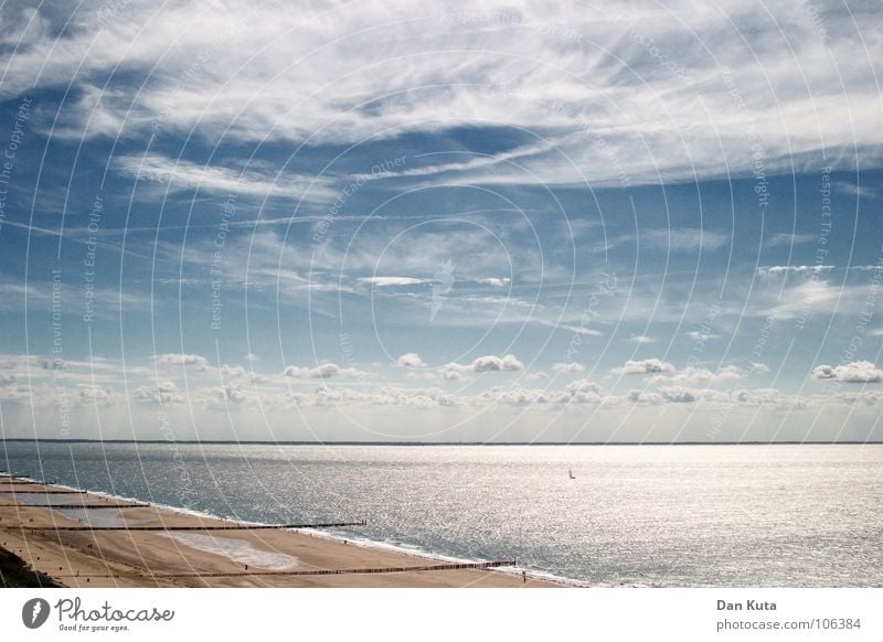 View into the distance Clouds Lamb Multiple Agreed Gorgeous Surface Ocean Netherlands Zeeland Open Cold Breeze Soft Flexible Horizon Flat Ruler Geometry