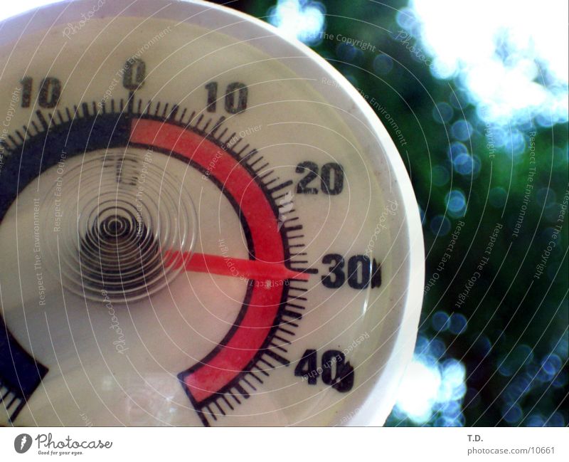 In the shade (!) Physics Perspire Things Warmth 30 degrees Celsius °C Degrees Celsius Shadow Thermometer