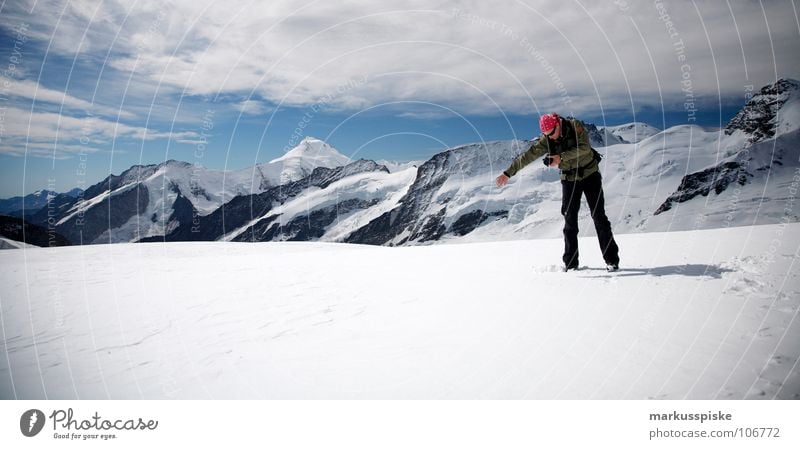 On the Top Cold Glacier Dark Primitive times Frozen Valley glacier Austrian Alps Switzerland Massive Far-off places To enjoy Mountain Ice Snow Crystal structure