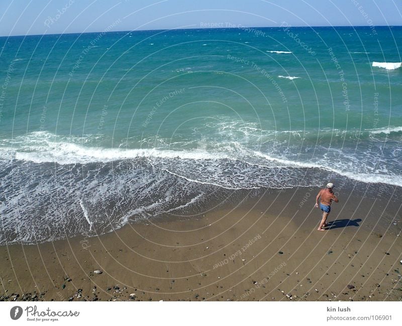 baywatch Beach Cyprus Ocean Turquoise Summer Coast sea Swimming & Bathing