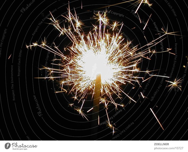 Sparkler 1 Wonder Candle Firecracker New Year's Eve Electrical equipment Technology Blaze