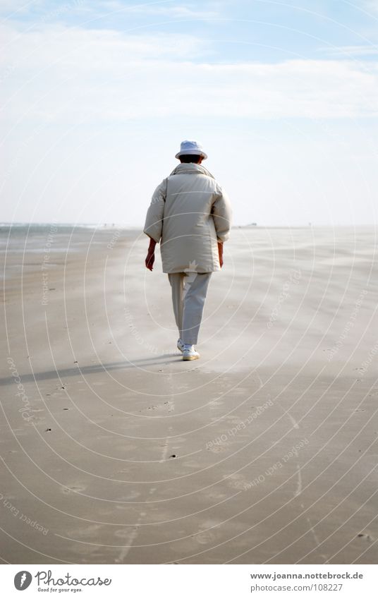 stroll Vacation & Travel Relaxation Far-off places Calm Bushes Beach Think Trip Wangerooge Grief Beautiful Exterior shot Colour Contemplative Withdrawn Pensive