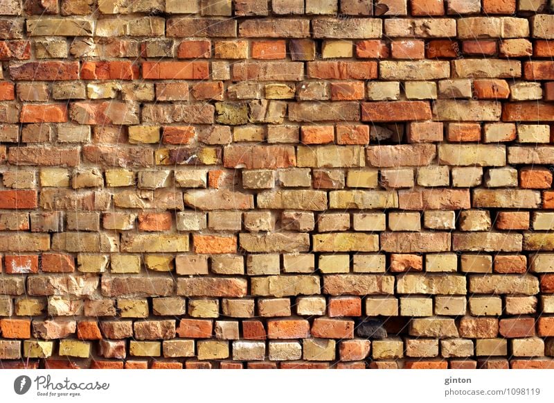 Striking brick wall Manmade structures Building Architecture Wall (barrier) Wall (building) Stone Old Sharp-edged Firm Retro Colour photo Subdued colour