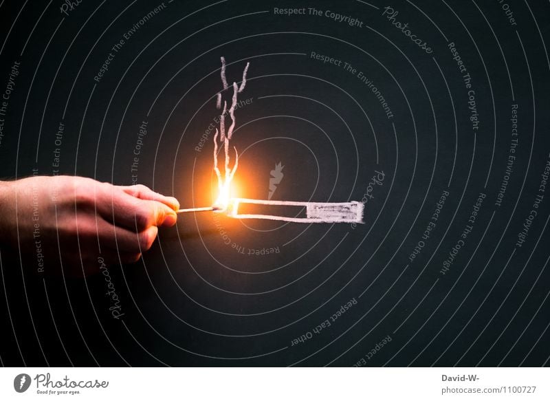 light a cigarette Lifestyle Elegant Healthy Health care Medical treatment Healthy Eating Illness Smoking Intoxicant Restaurant Club Disco Human being Hand Smoke