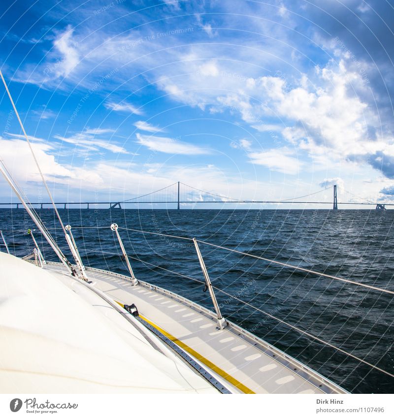 Baltic Sea Sailing Water Sky Clouds Horizon Weather Waves Ocean Manmade structures Navigation Boating trip Sport boats Sailboat Sailing ship Tourism