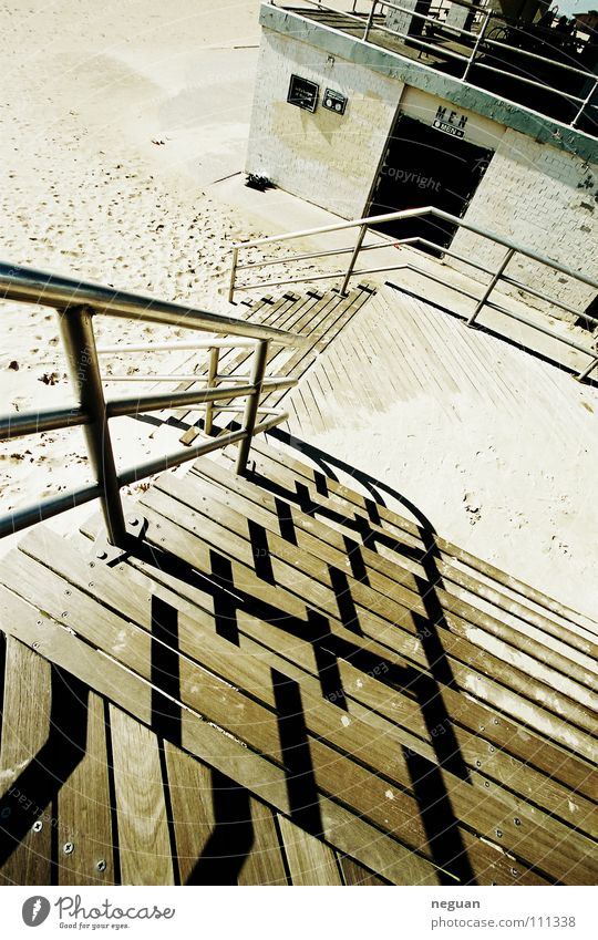 coney island 6 Americas New York City Coast Ocean Beach Go up Concrete Wood Physics Wide angle Summer Coney Island Stairs Shadow Descent Warmth canon 17mm