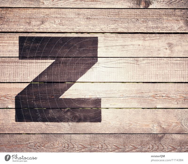 Z wie... Art Esthetic Letters (alphabet) Zoo Language Symbols and metaphors Fence Lettering Typography Latin alphabet Colour photo Subdued colour Exterior shot