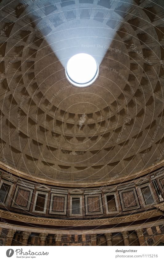 Thanks to photocase this: rays of hope Rome Italy Church Dome Manmade structures Building Architecture Temple Ceiling Vault Vaulted arch Tourist Attraction