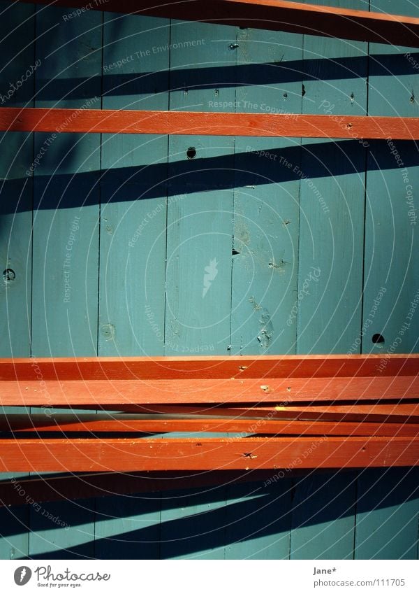 || Lines. Turquoise Brown Black Horizontal Diagonal Wood Wooden board Wall (building) Minimal Simple Graphic Beautiful Detail Autumn Blue Shadow Jane Tilt