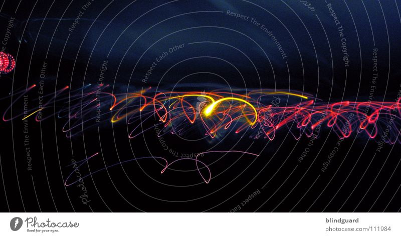 snakes of light Light Long exposure Dark Speed Fleeting Laser Art Arts and crafts  Colour Line Movement motion Bright Light painting Meandering