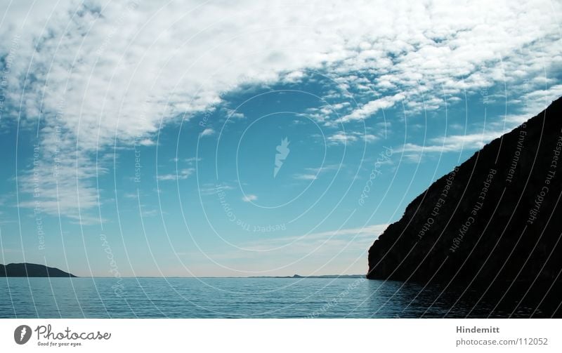 Lago ... Clouds Coast Cliff Lake Garda Waves Horizon Reflection White Vacation & Travel Summer Sky Landscape Mountain steep slope western bank signals riva Lime