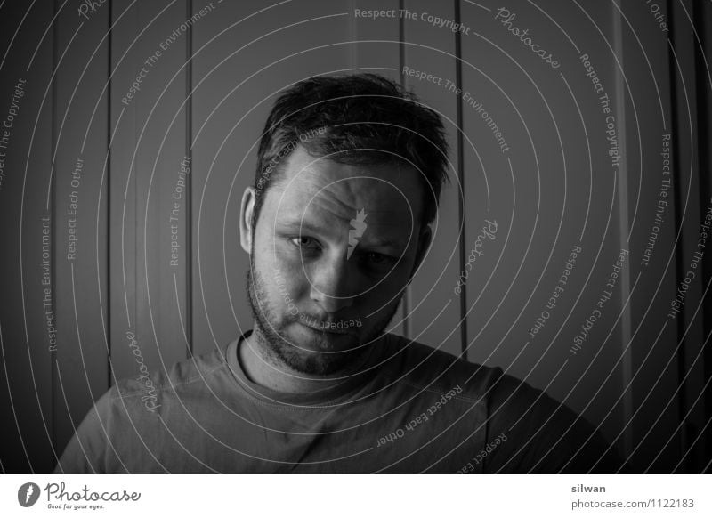 skeptical ... (#2) Masculine Young man Youth (Young adults) 1 Human being 30 - 45 years Adults Think Looking Study Dream Sadness Esthetic Threat Blonde Dark