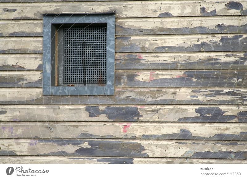 Peel off Wood Window House (Residential Structure) Wall (building) Broken Flake off Derelict Colour Old red Frame Wooden board